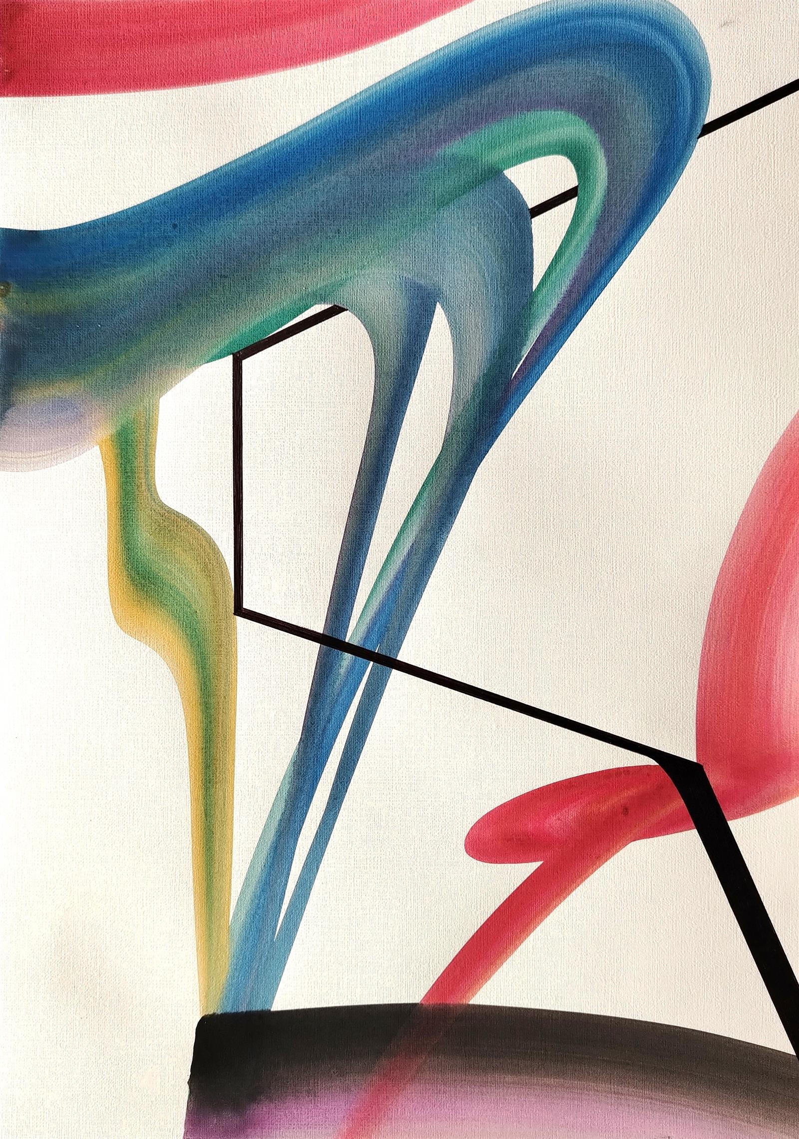 Terr�? - Collezione privata | 2025 | 42 x 29,7 | Aquerelli e biro nera su carta di cotone 350 gr.