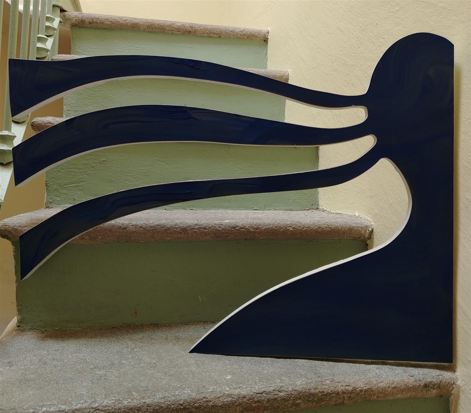 Smirror struttura | 2026 | 49x69 | acrilici su scontorni di legno